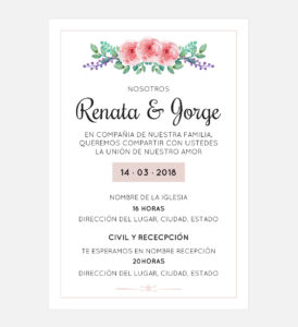 Diseño de Invitación