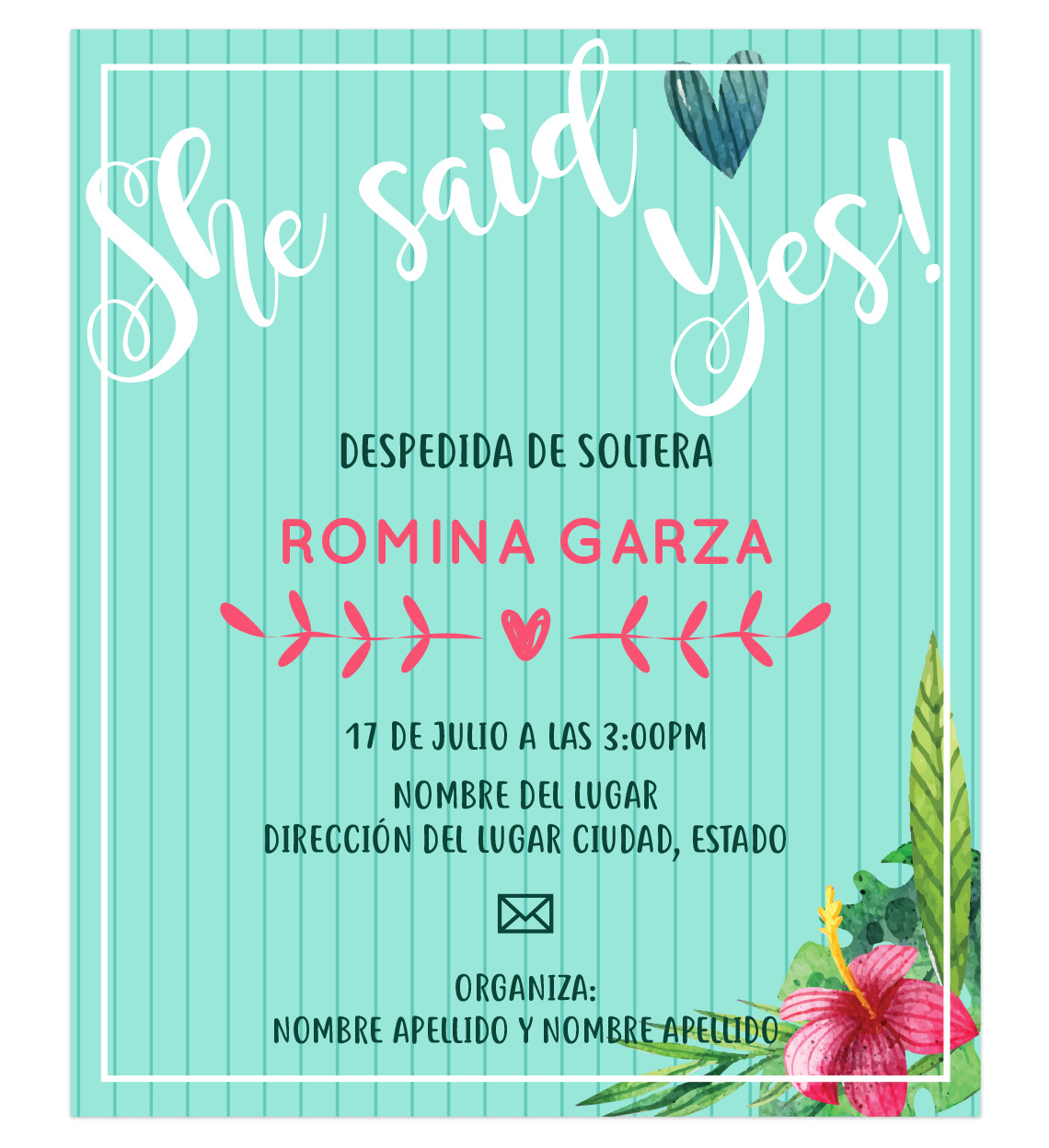 Invitaciones Despedidas