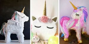 Ideas de Piñatas de Unicornio