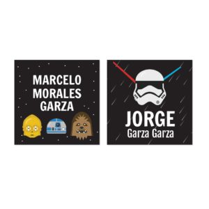 Tarjetas para Regalos Star Wars