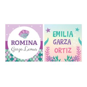 Tarjetas para Regalos Sirenita