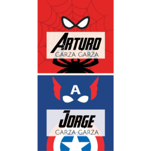 Tarjetas para Regalos America y Spiderman