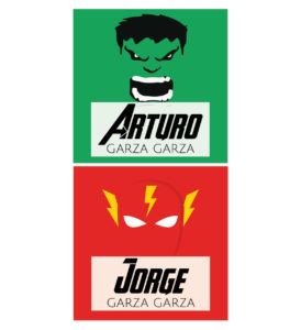 Tarjetas para Regalos Hulk y Flash