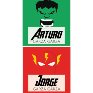 Tarjetas para Regalos Hulk y Flash