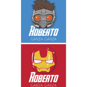 Tarjetas para Regalos Iron Man y Star Lord