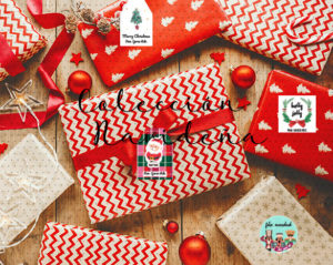 etiquetas colección navidad