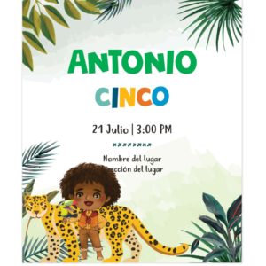 Invitación Antonio Encanto