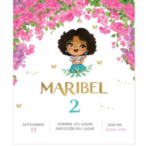 Invitación Encanto Mirabel