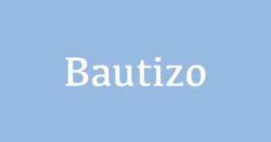 Invitaciones de bautizo