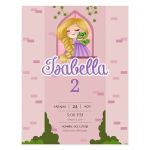 Invitación Torre Rapunzel